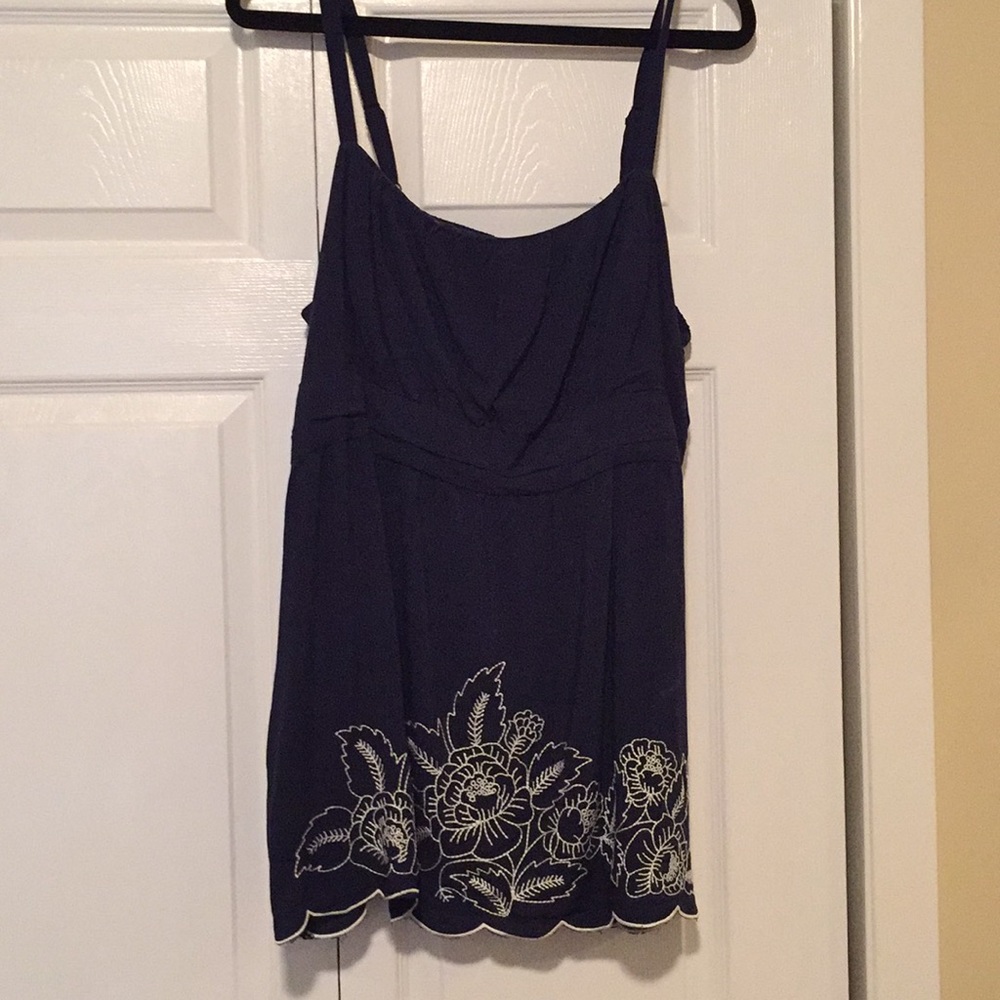 Navy tank torrid size 3